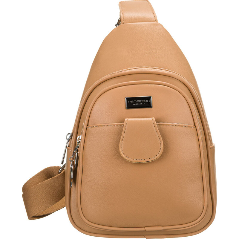 Peterson Sportovní dámská béžová kabelka přes rameno PTN SSY-1-PIL 63894087