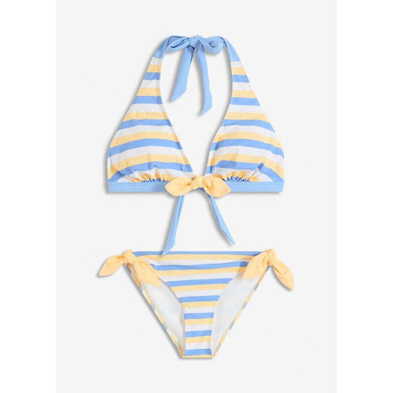 bonprix Bikiny neckholder (2-dielne), farba modrá 63894133
