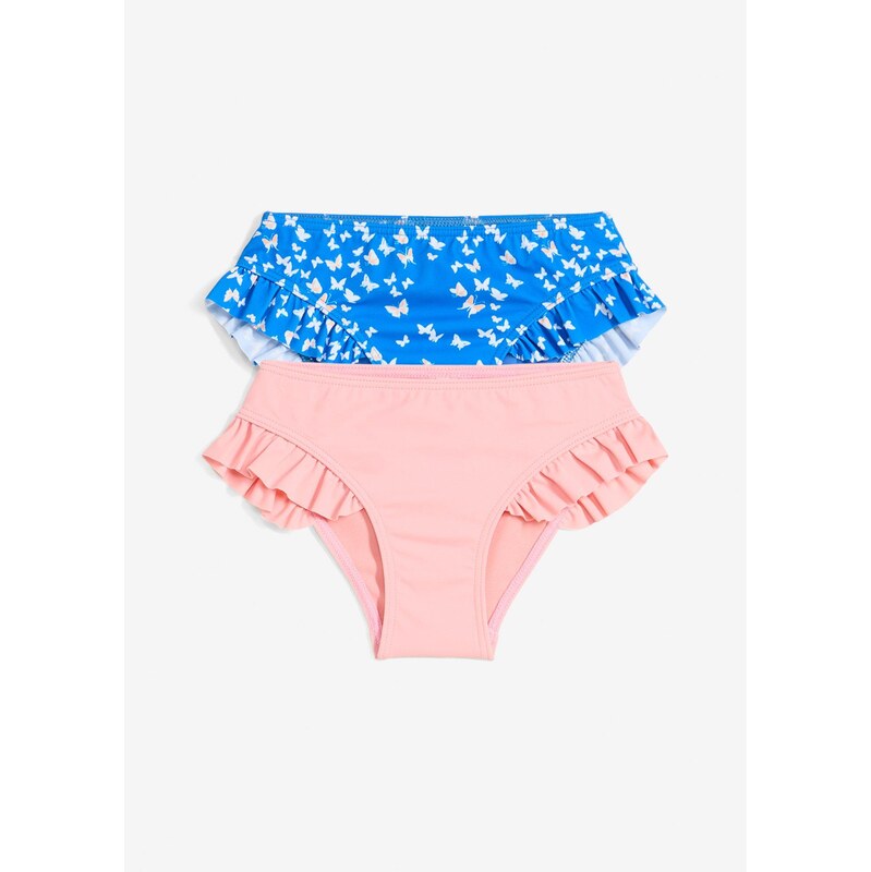 bonprix Bikinové nohavičky (2 ks), farba modrá 63894154