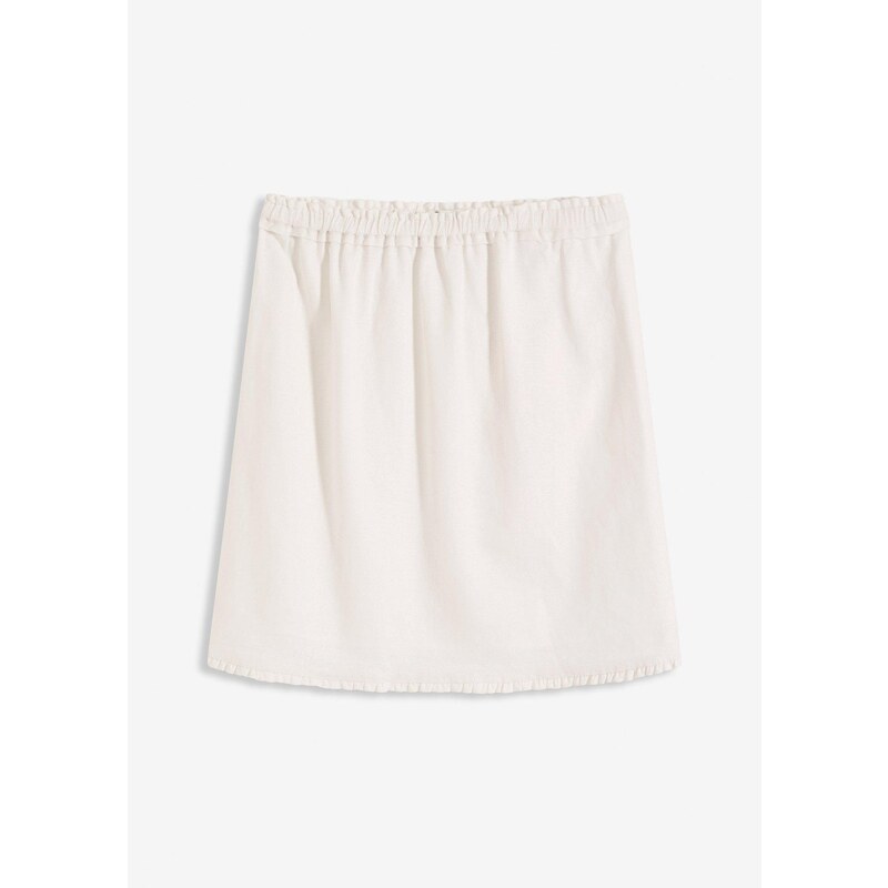 bonprix Mini sukňa, farba biela 63894291