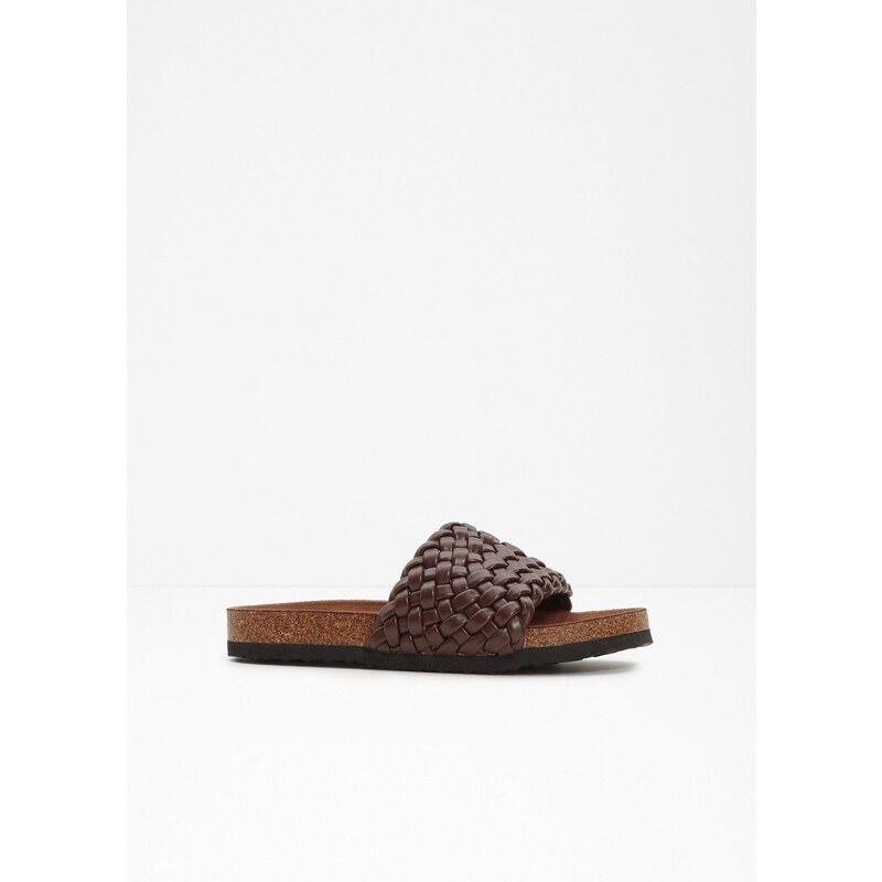 bonprix Šľapky, farba hnedá 63894396