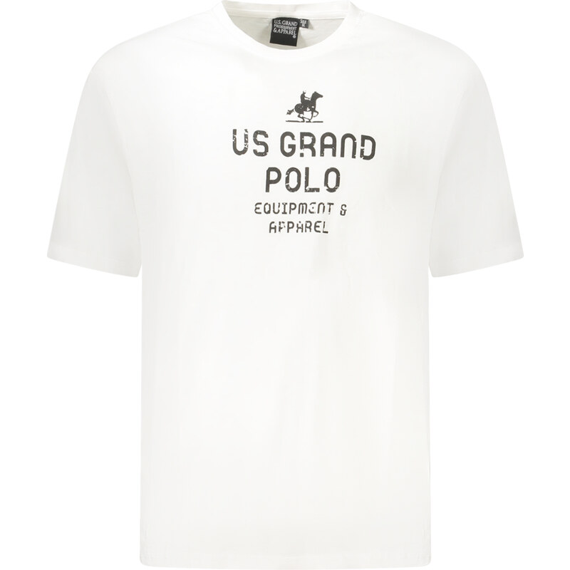 U.S. GRAND Biele pánske tričko US Grand Polo 64710461