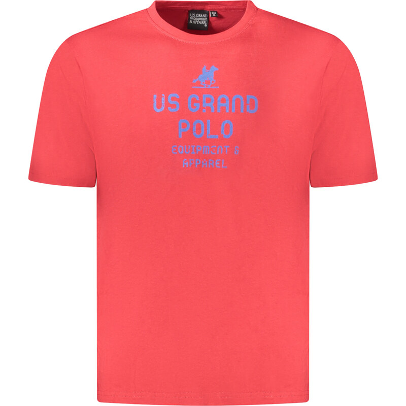 U.S. GRAND Pánske tričko US Grand Polo červené 64705187