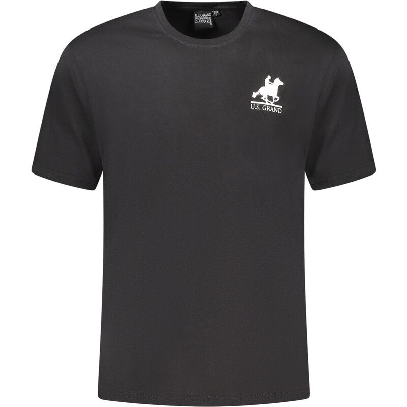 U.S. GRAND US GRAND POLO SHORT SLEEVE T-SHIRT MEN BLACK 64706568