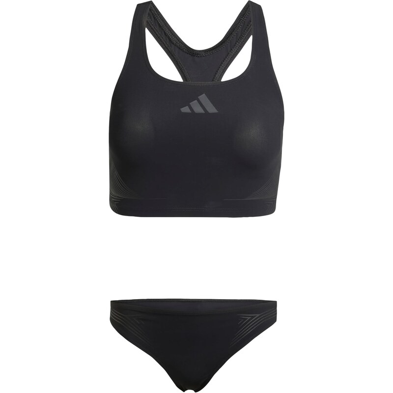 ADIDAS PERFORMANCE Športové bikiny Lanelux tmavosivá / čierna 63898251