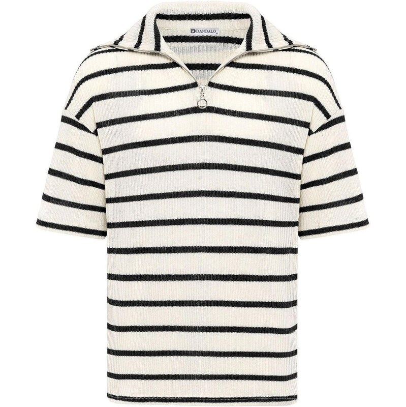 Dandalo Sveter čierna / šedobiela 65653852