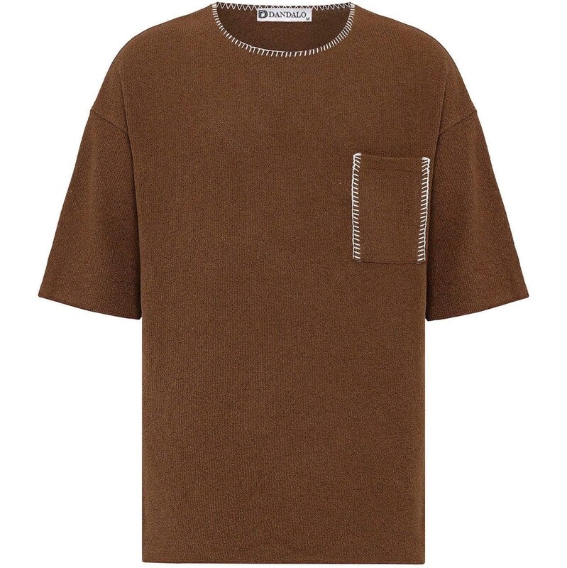 Dandalo Sveter hnedá / biela 65921684