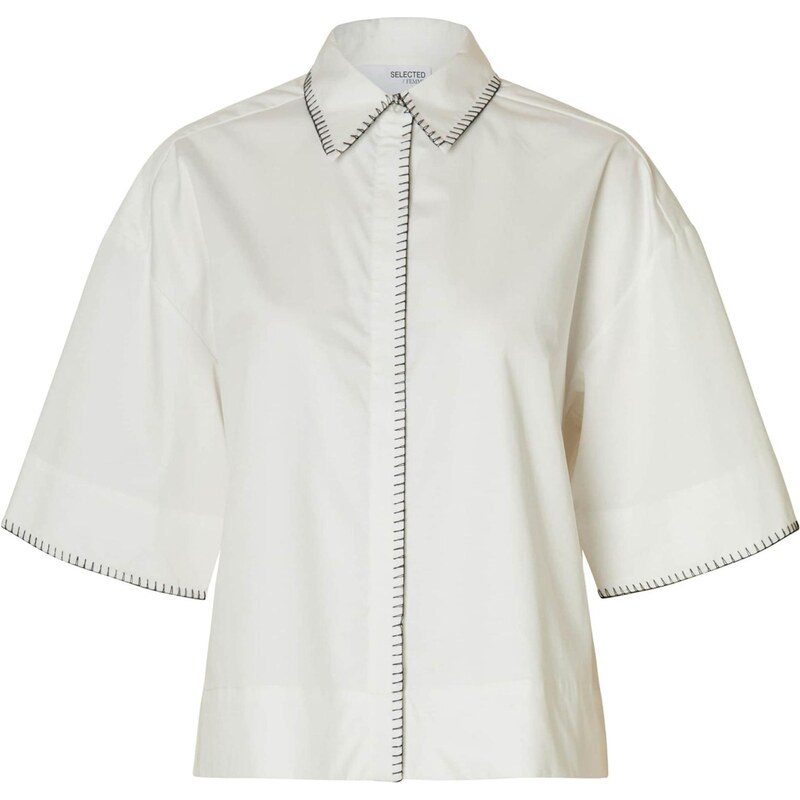 SELECTED Blúzka SLFFIA biela 64008846