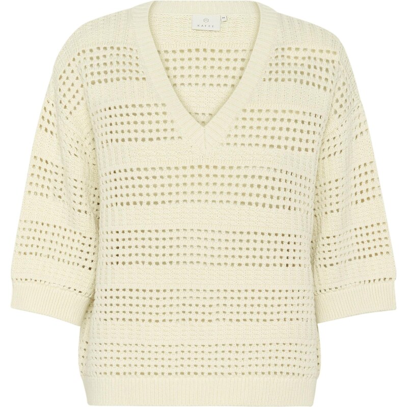 Kaffe Sveter KATeresa slonová kosť 63898319