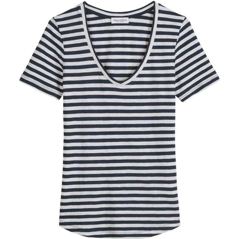 Marc OPolo Tričko námornícka modrá / biela 63898320