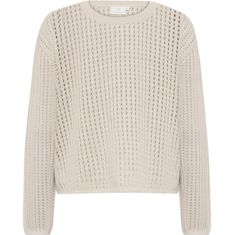 Kaffe Sveter KASolar béžová 63898337