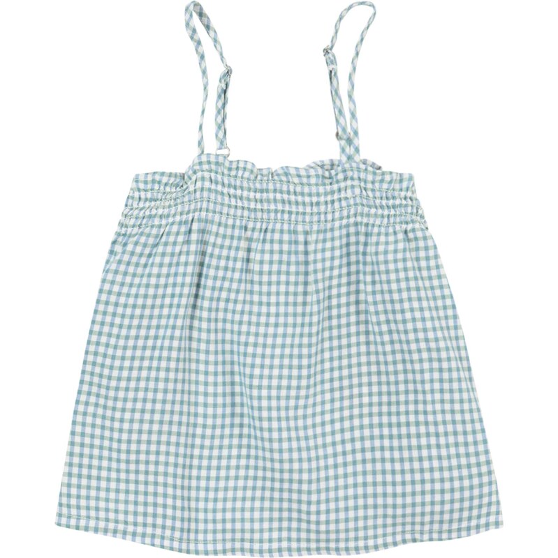 ROXY Športový top TROPICAL DAYS svetlomodrá / svetlozelená / biela 64009089