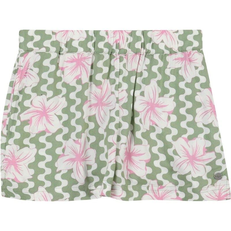 ROXY Nohavice kiwi / staroružová / biela 64009090