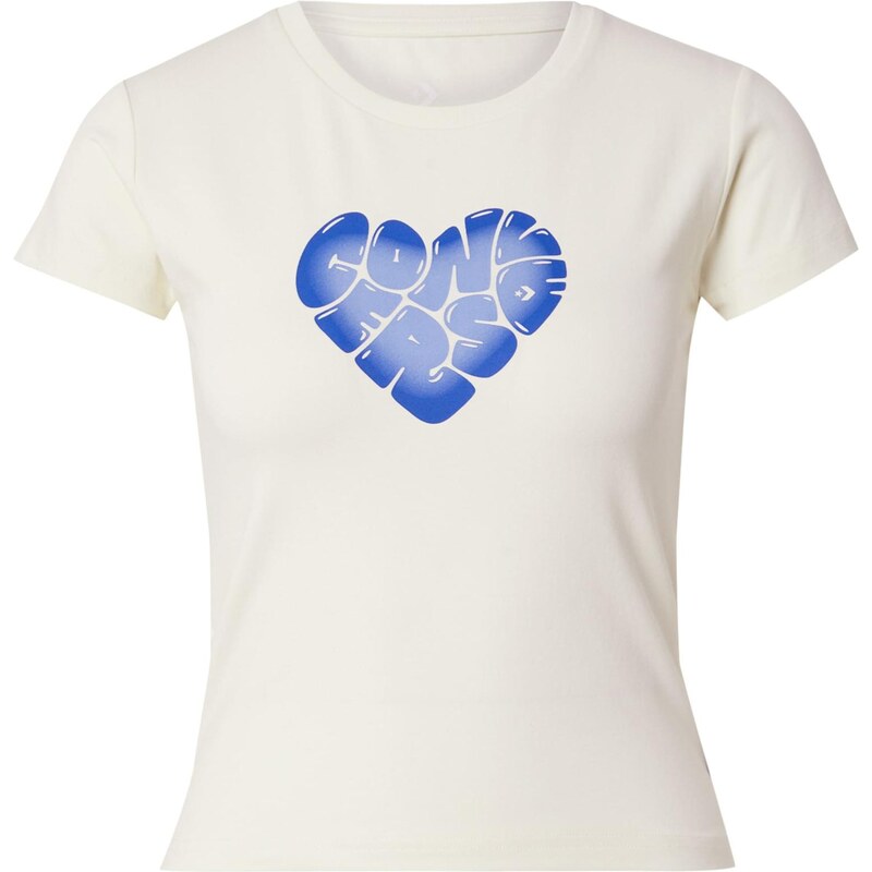 CONVERSE Tričko HEART modrá / pastelovo žltá 63898536