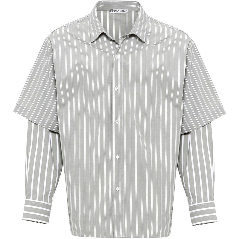 Dandalo Košeľa kaki / biela 65653885