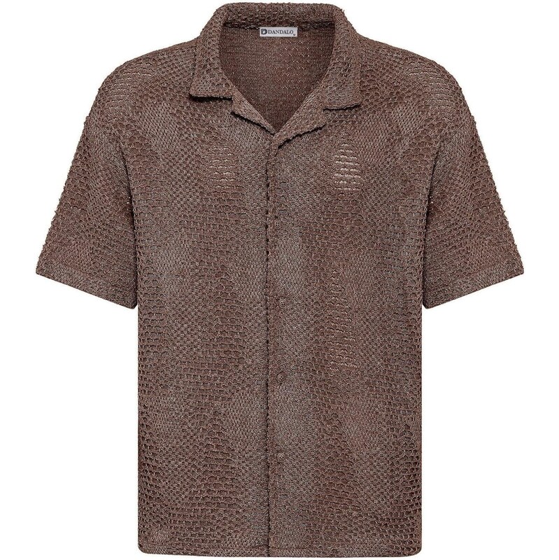 Dandalo Košeľa hnedá 65653897