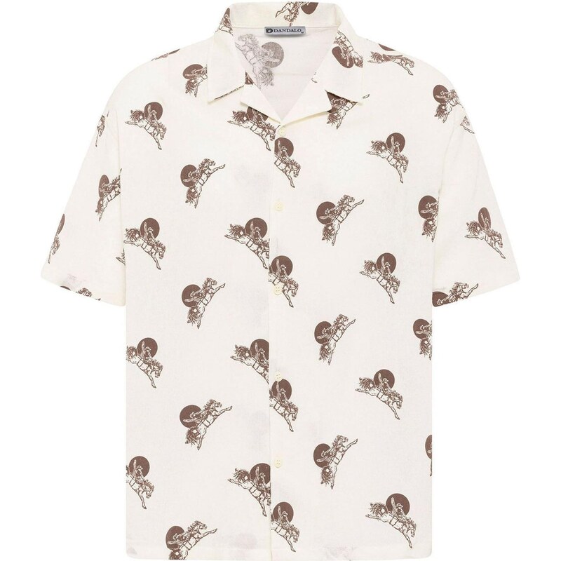 Dandalo Košeľa nebielená / čokoládová 65921685