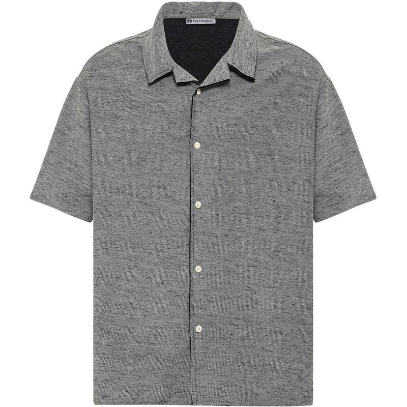 Dandalo Košeľa čierna melírovaná 65654049