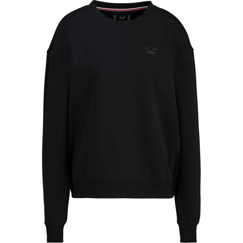 19V69 ITALIA Mikina Sinja čierna 65645627