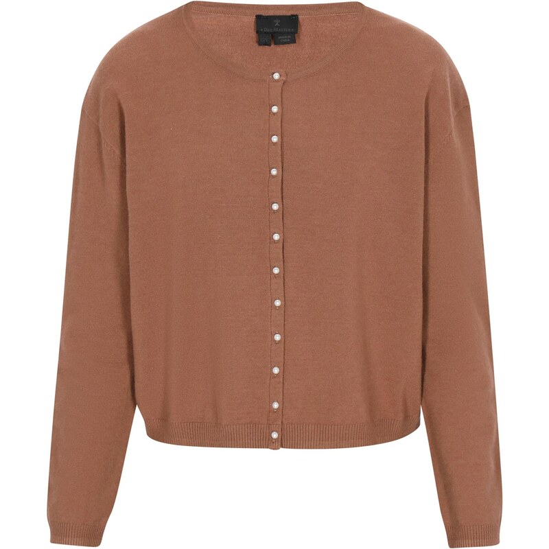 DreiMaster Klassik Kardigán tmavobéžová 64087371