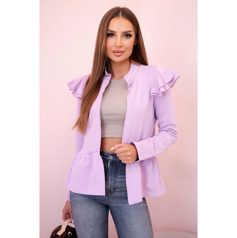 Kesi Dámsky prehoz s volánikmi a stojačikom 65117918