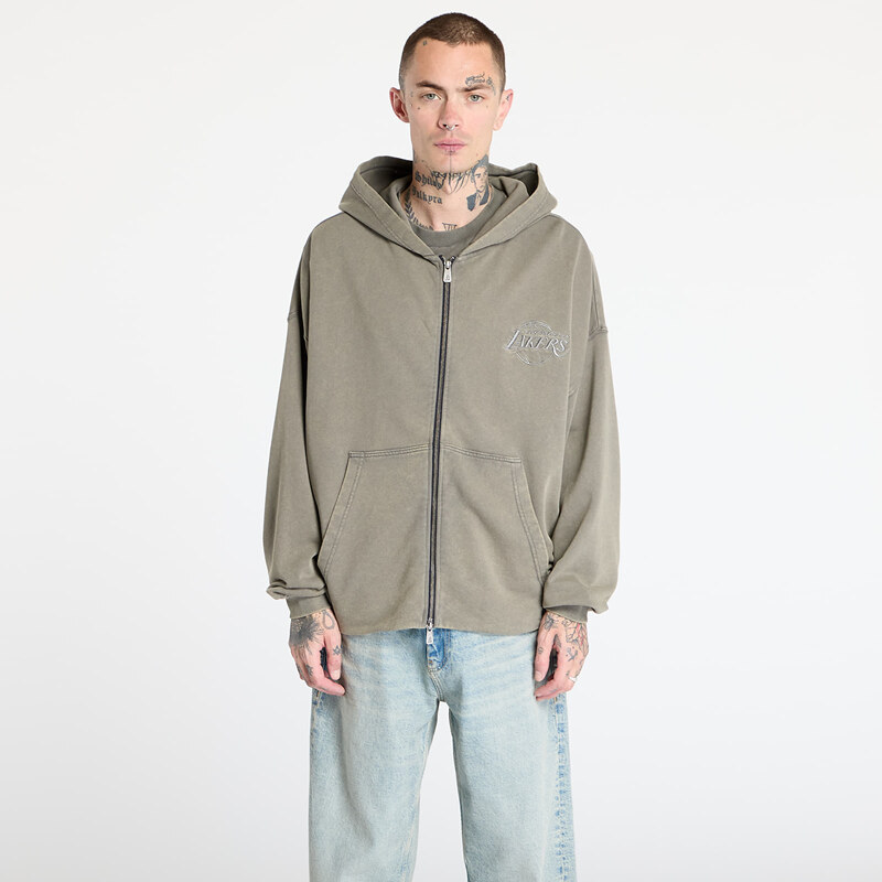 Mikina New Era Los Angeles Lakers Washed Full Zip UNISEX Ahg S 63869494