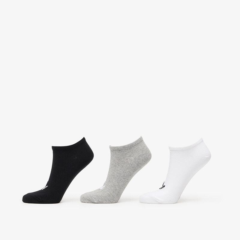 adidas Originals adidas Liner Socks 3-Pack White/Grey/Black M 63912312