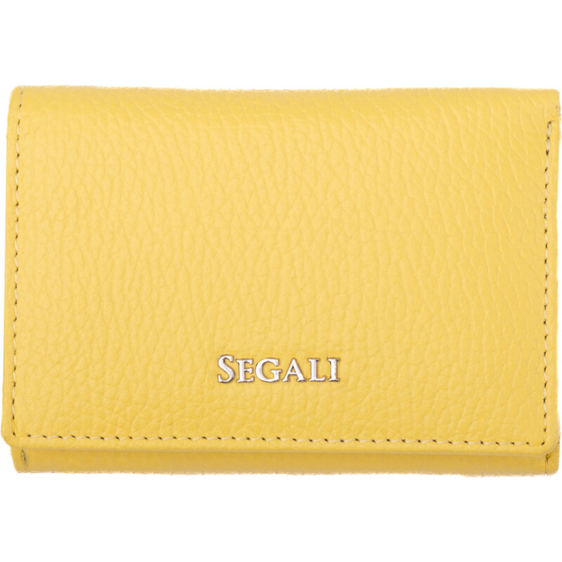 SEGALI Dámska kožená peňaženka 7106 B yellow new 66584620