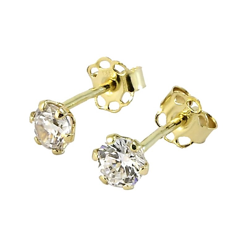 Zlaté náušnice Glare 362 63913886