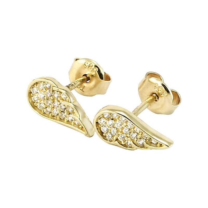 Zlaté náušnice Glare 363 63913887