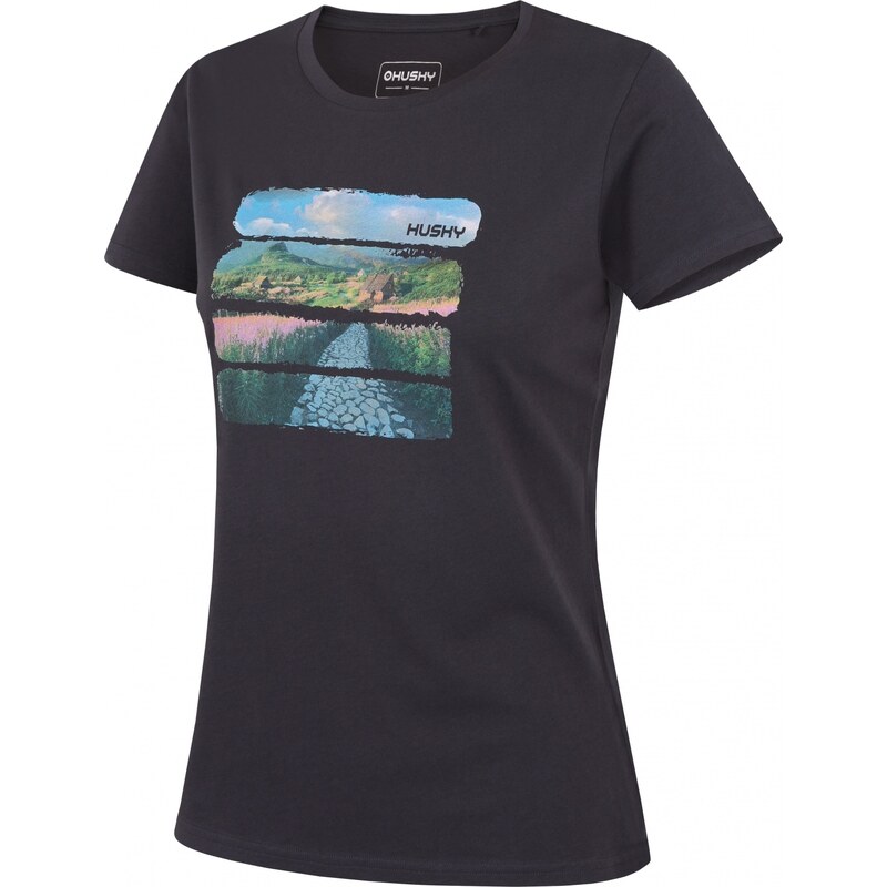 Husky Tee Flo L dark grey 63915688