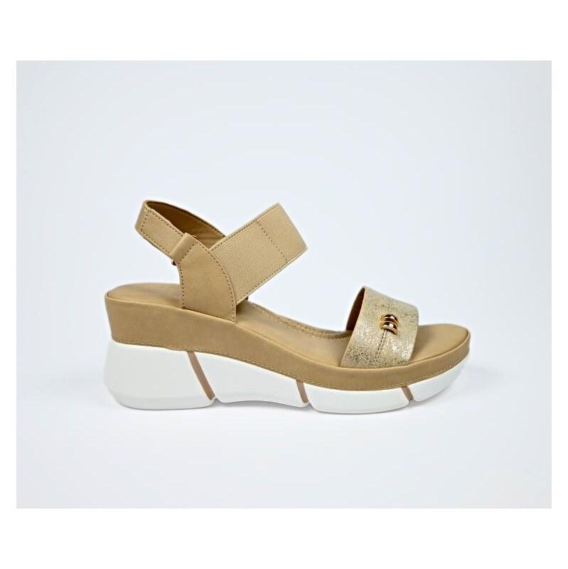 Dámske sandále Mat Star 006 - Beige 63915853