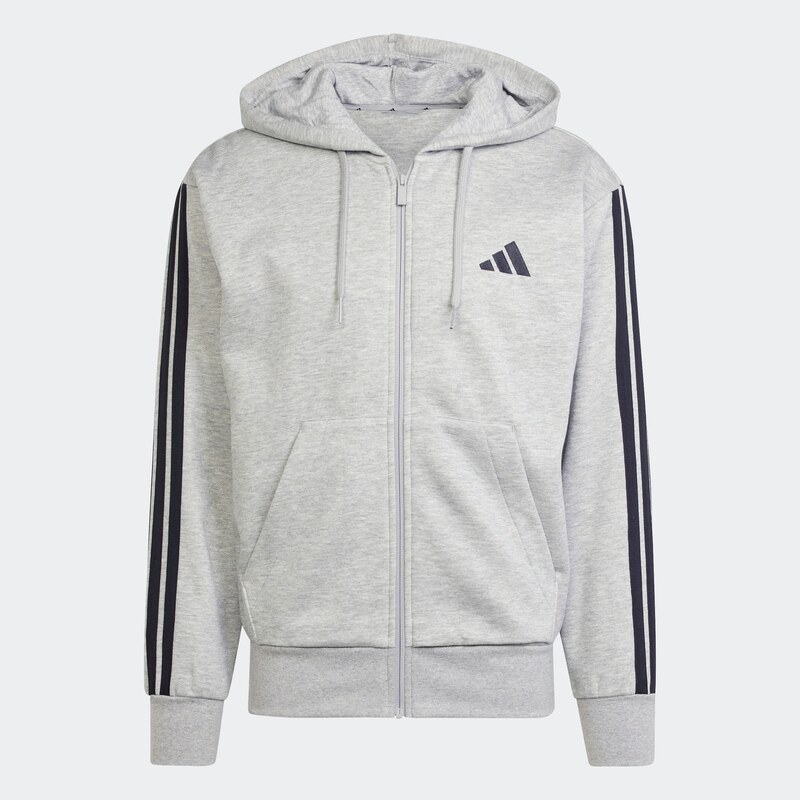 ADIDAS SPORTSWEAR Tepláková bunda námornícka modrá / sivá melírovaná 63918289