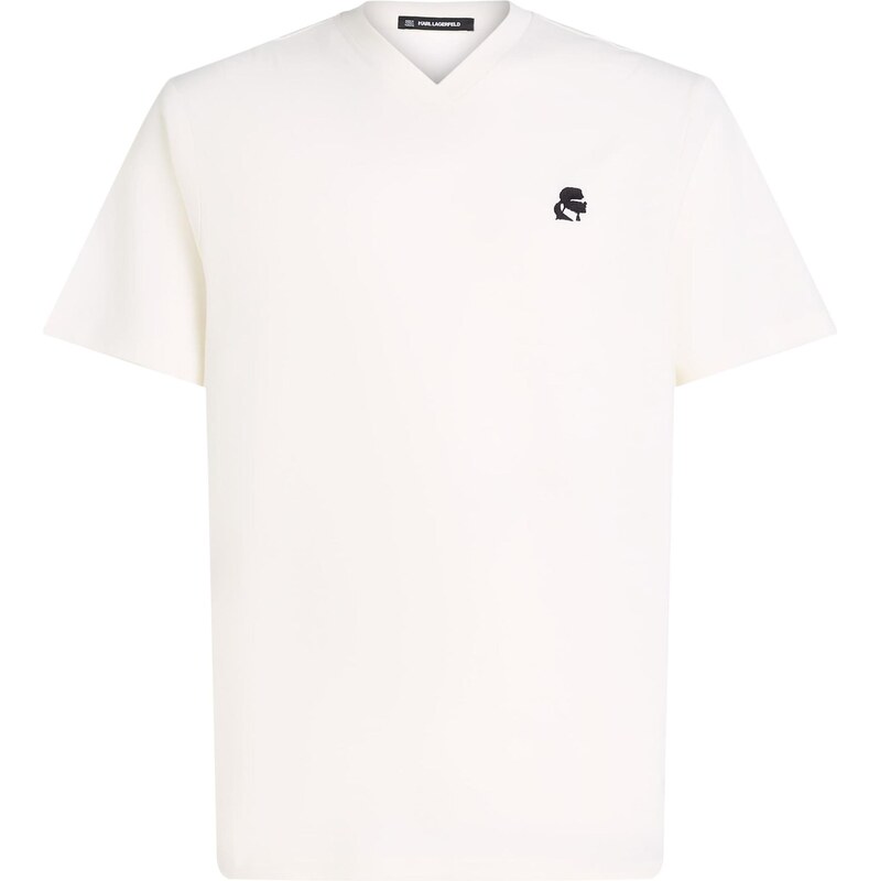 Karl Lagerfeld Tričko krémová / čierna 63919446