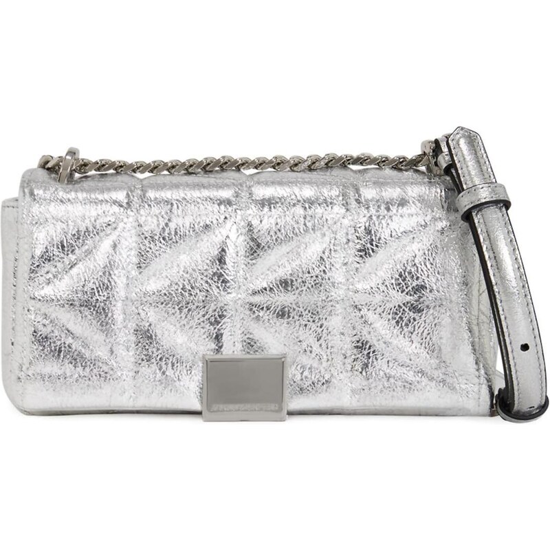 Karl Lagerfeld Taška cez rameno strieborná 63919469