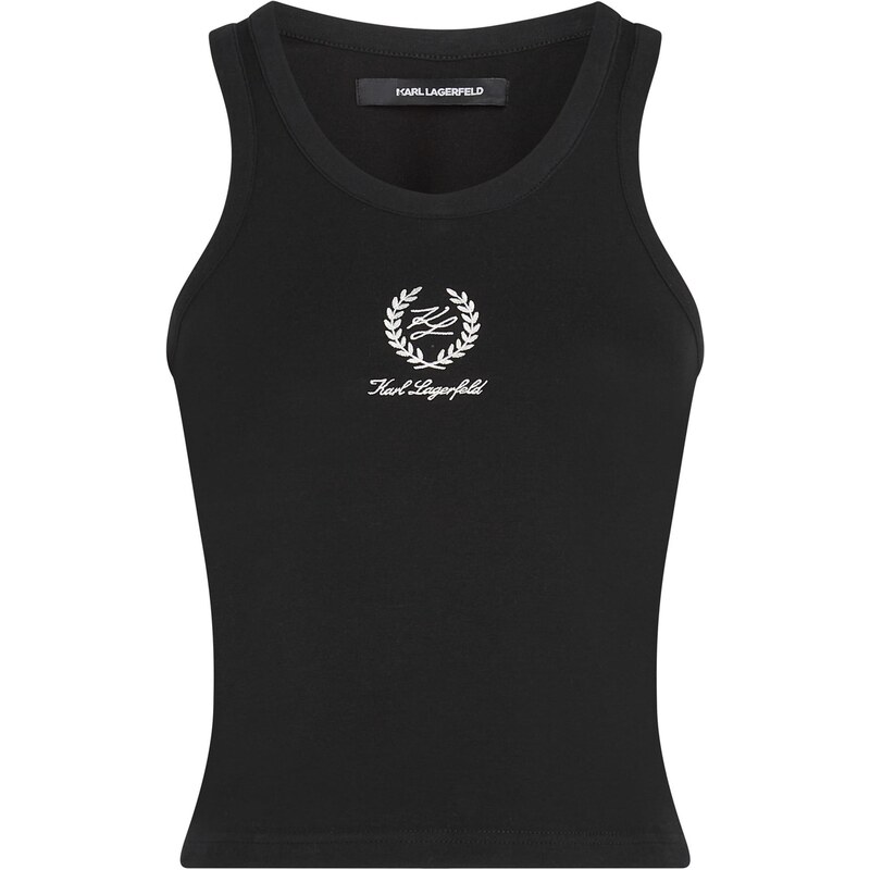 Karl Lagerfeld Top Hotel čierna / biela 63919491