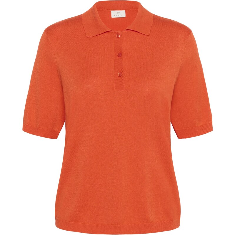 Kaffe Sveter KALizza oranžovo červená 63919582