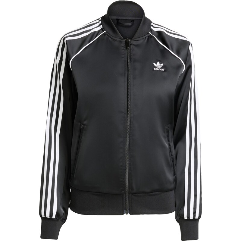 ADIDAS ORIGINALS Tepláková bunda Sst Adicolor čierna / biela 63919687