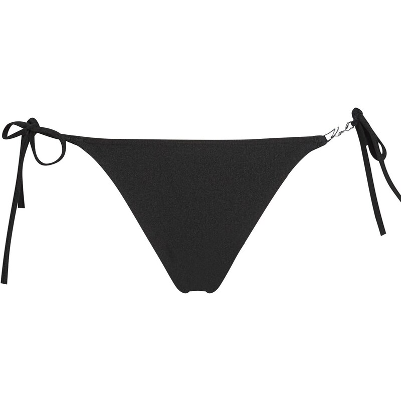 Karl Lagerfeld Bikinové nohavičky CHEEKY čierna 63919485