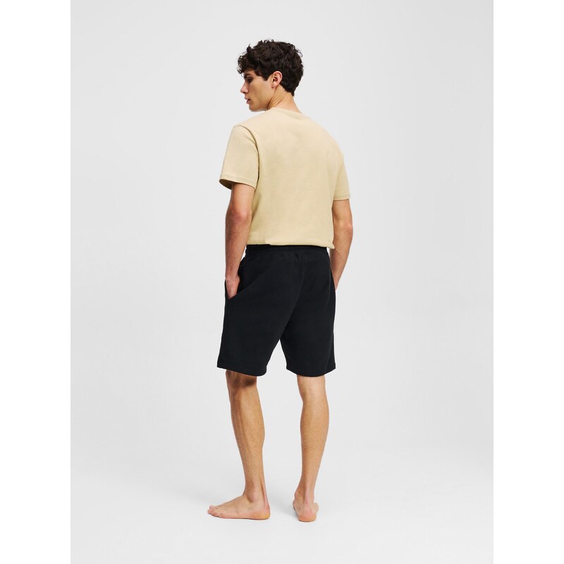 Karl Lagerfeld Pyžamové nohavice čierna