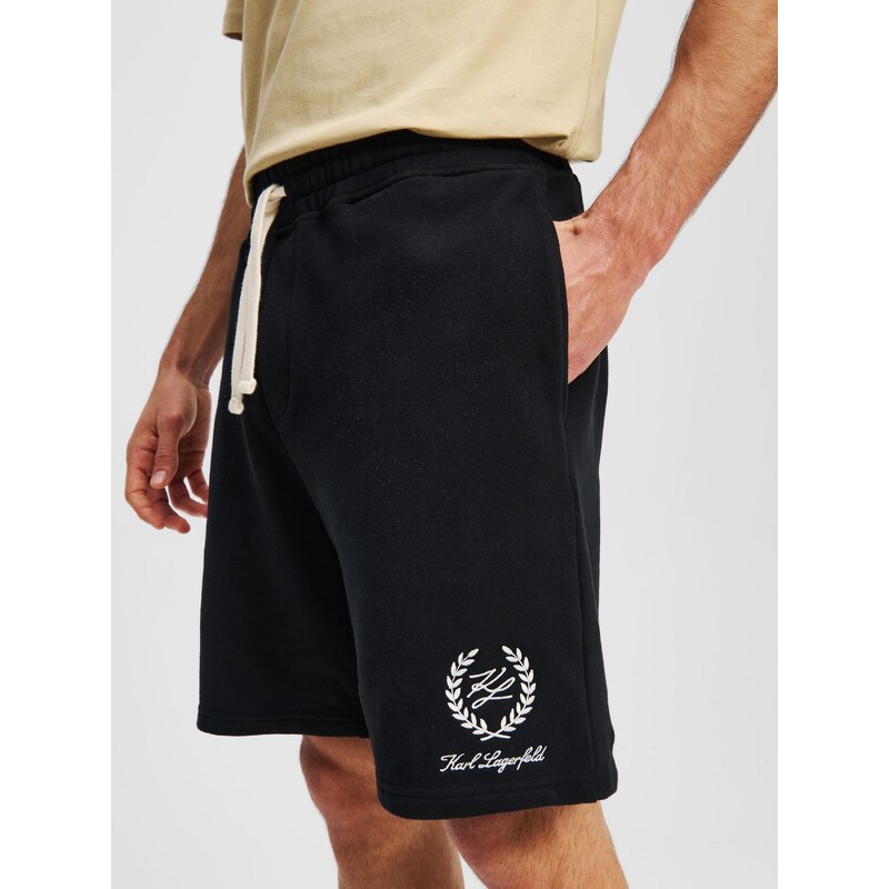 Karl Lagerfeld Pyžamové nohavice čierna