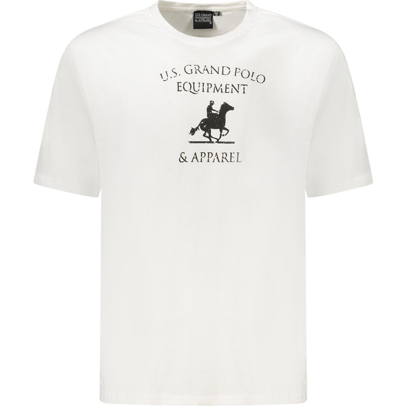 U.S. GRAND US GRAND POLO SHORT SLEEVE T-SHIRT MEN WHITE 64712028