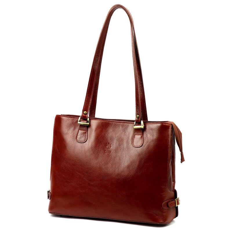 Kožená kabelka Florence hnedá KZ29073 63928983