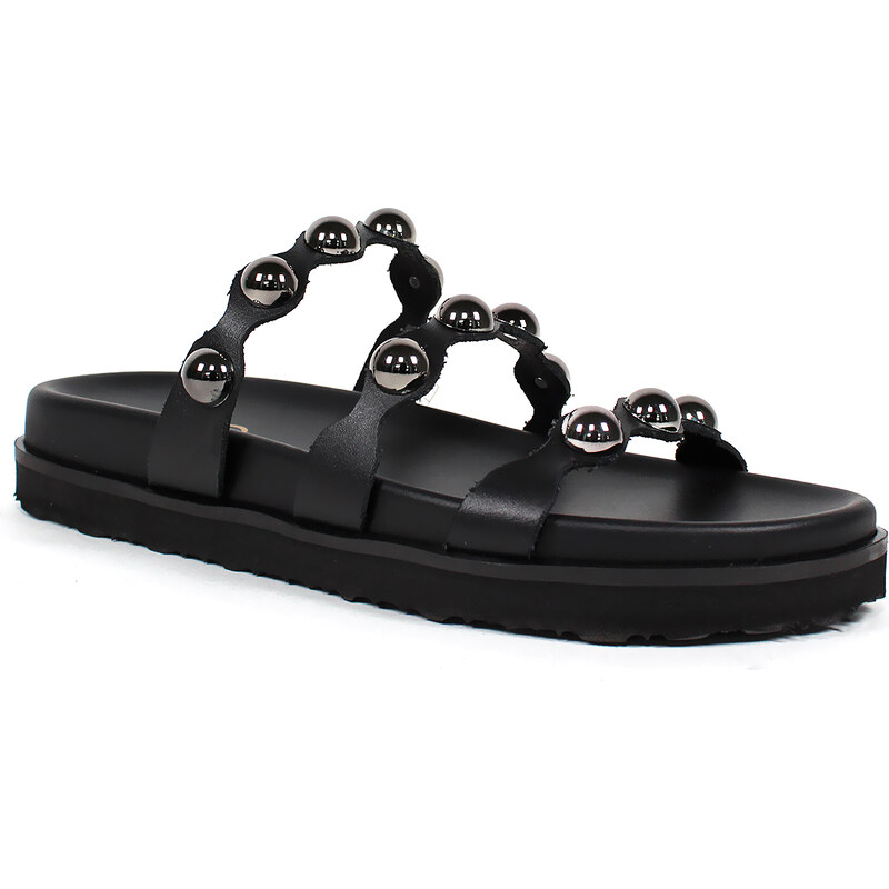 Secretshoes Kožené šľapky 63932088