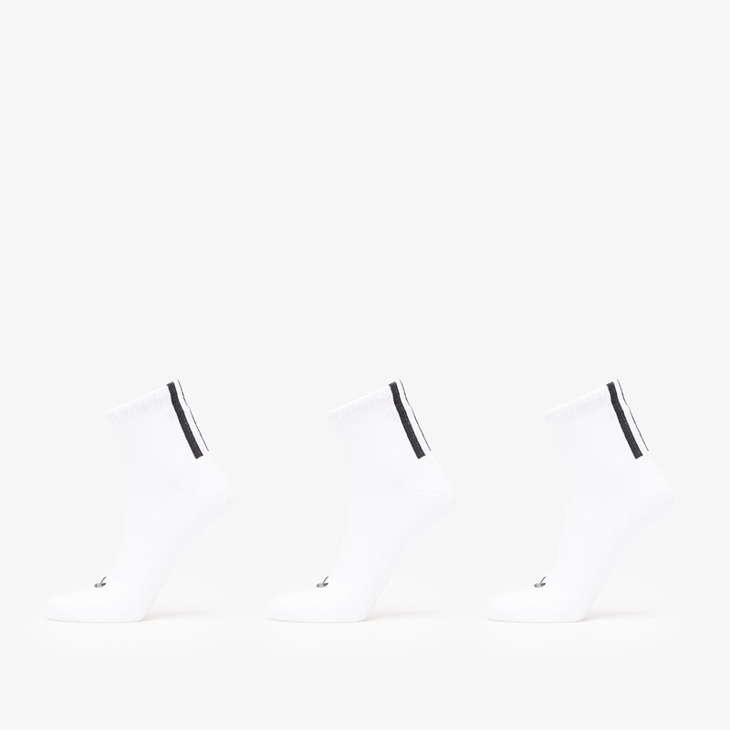 adidas Originals Ponožky adidas 3 Stripes 1/4 Socks 3-Pack White/ 63935702