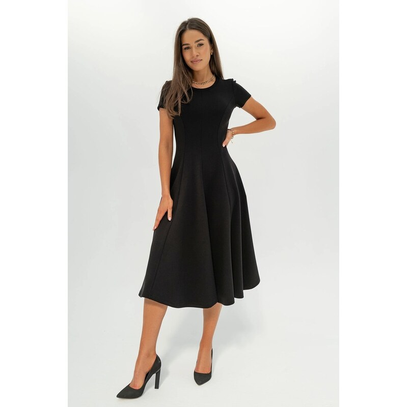 Mosquito Dámske elegantné šaty Jasmen čierne, Farba čierna 63936155