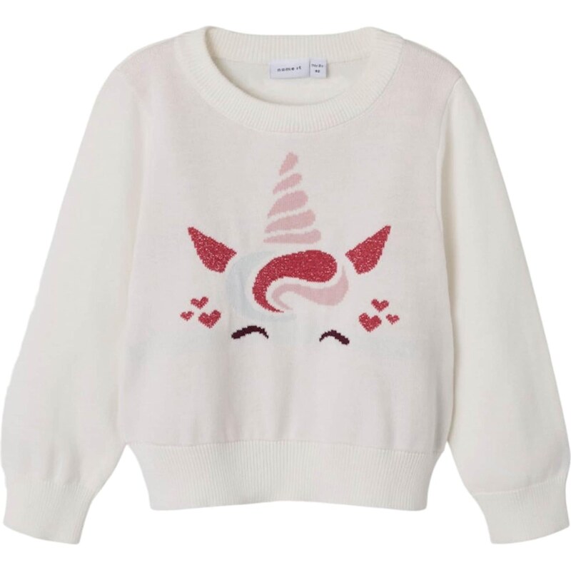 NAME IT Sveter svetlomodrá / rosé / tmavoružová / biela 64201492