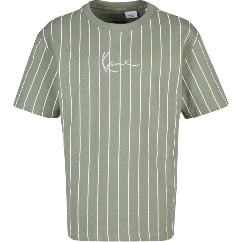 Karl Kani Tričko Essential zelená / biela 63939479