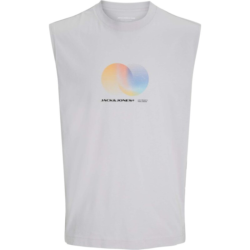 JACK & JONES Tričko JCOCALMA modrá / dymovo modrá / žltá / oranžová 63939589