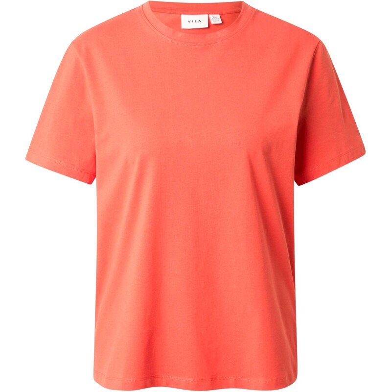 VILA Tričko VINora červená 63939545